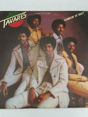 vINTAGE 1974 TAVARES Check It Out 12" 33RPM Record vinyl album LP
